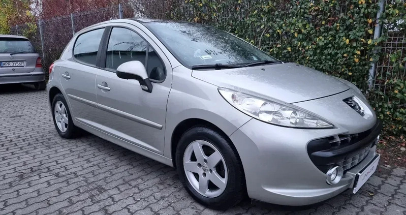 Peugeot 207 cena 12900 przebieg: 186000, rok produkcji 2008 z Warszawa małe 497